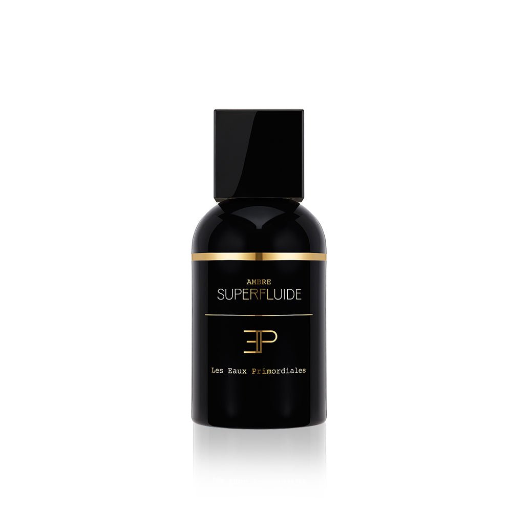 Flakon des Nischenparfums Ambre Superfluide von Les Eaux Primordiales
