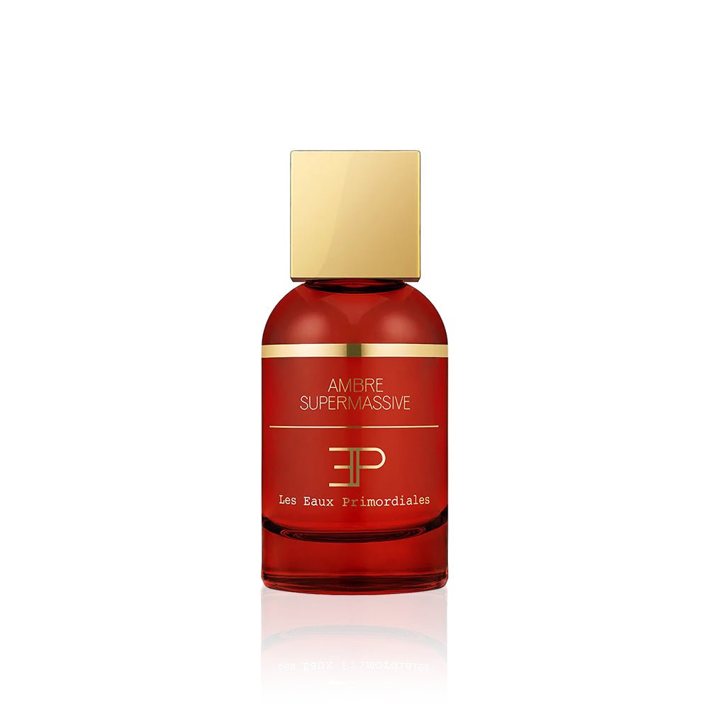 Flakon des Nischenparfums Ambre Supermassive von Les Eaux Primordiales