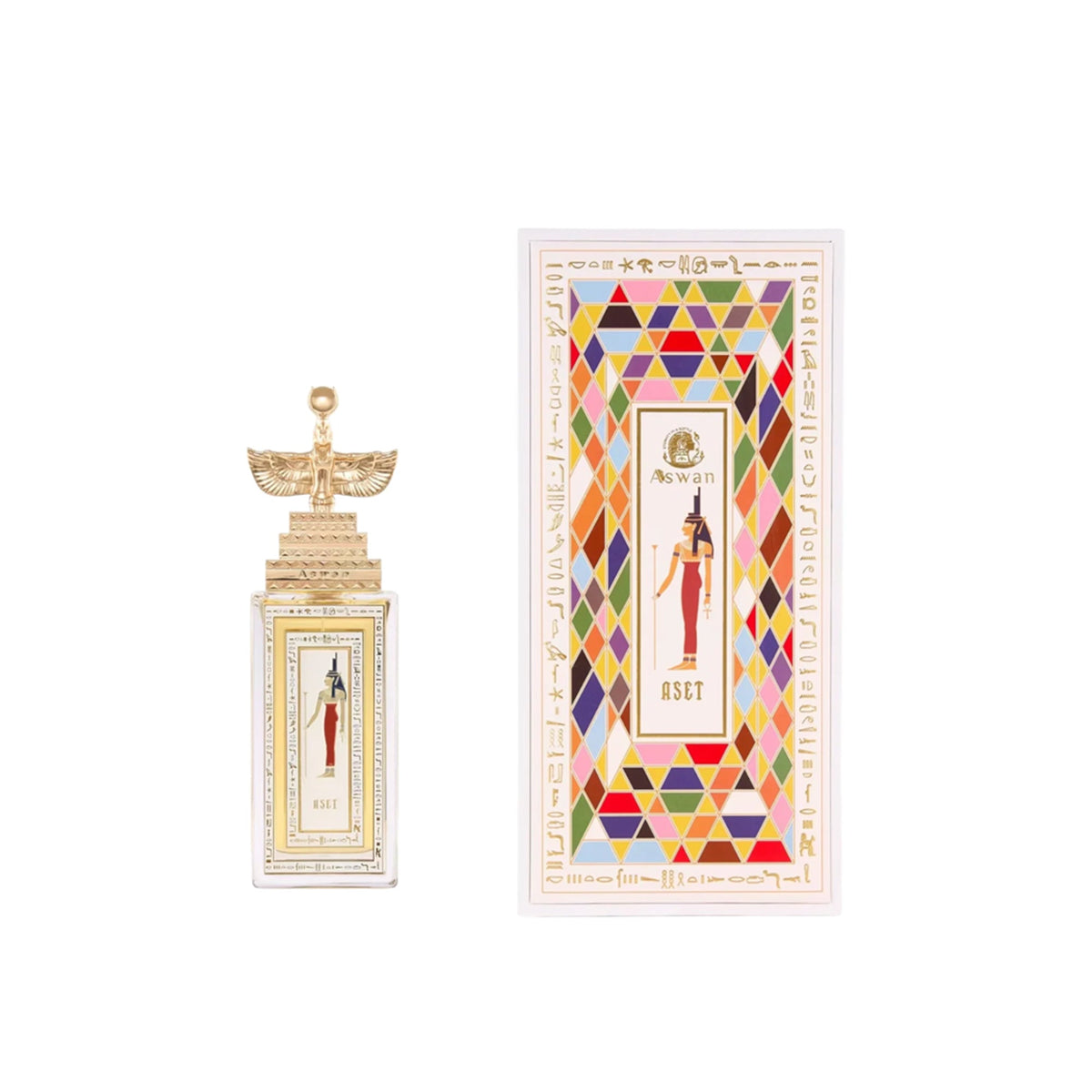 Flakon des Nischenparfums Aset von Aswan