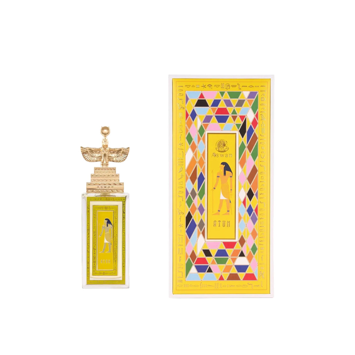 Flakon des Nischenparfums Atum von Aswan