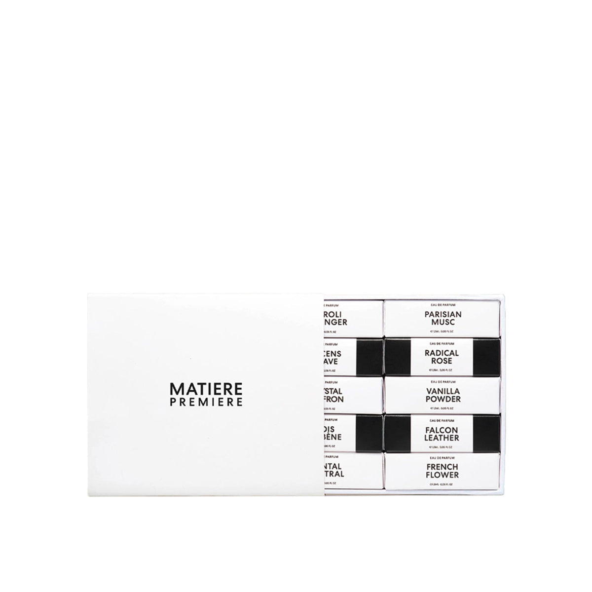 Flakon des Nischenparfums Discovery - Set 10 x 1,5 ml von MATIERE PREMIERE