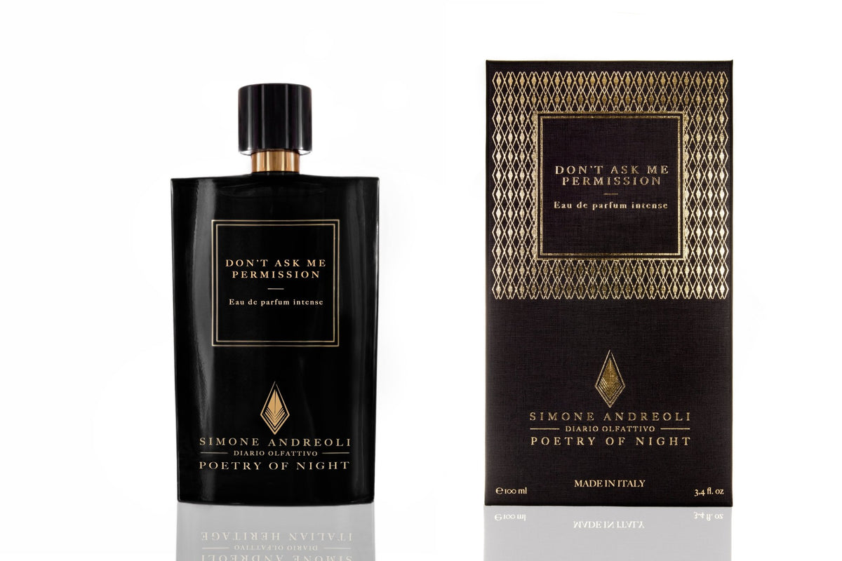 Flakon des Nischenparfums Don't Ask Me Permission von Simone Andreoli