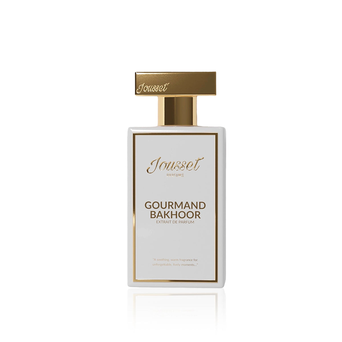 Flakon des Nischenparfums Gourmand Bakhoor von Jousset
