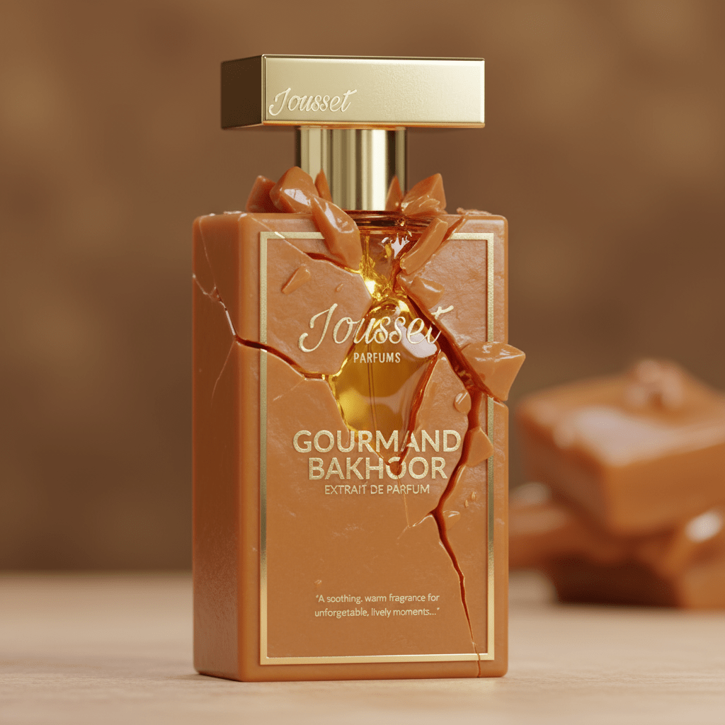 Flakon des Nischenparfums Gourmand Bakhoor von Jousset
