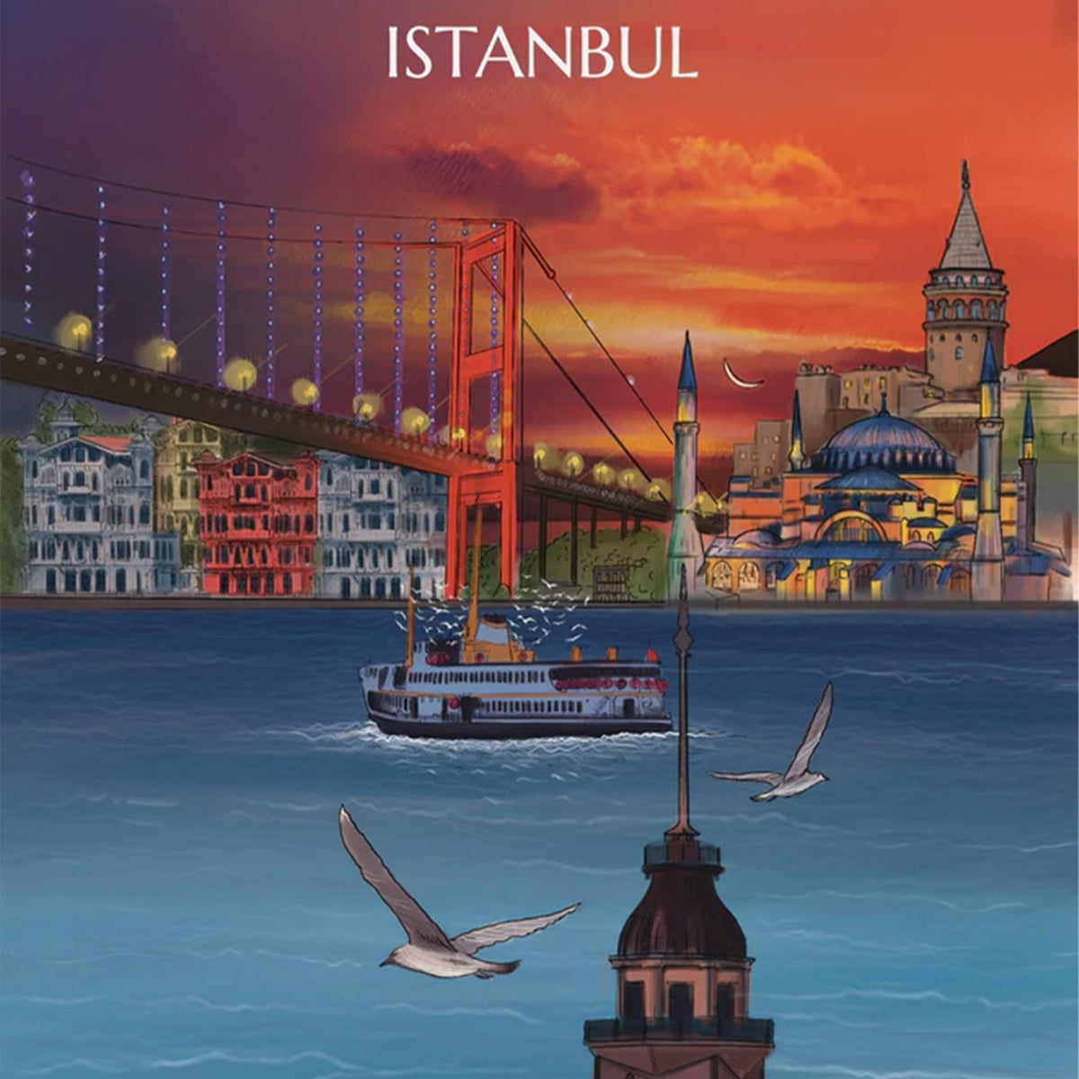 Flakon des Nischenparfums Istanbul von Unique'e Luxury