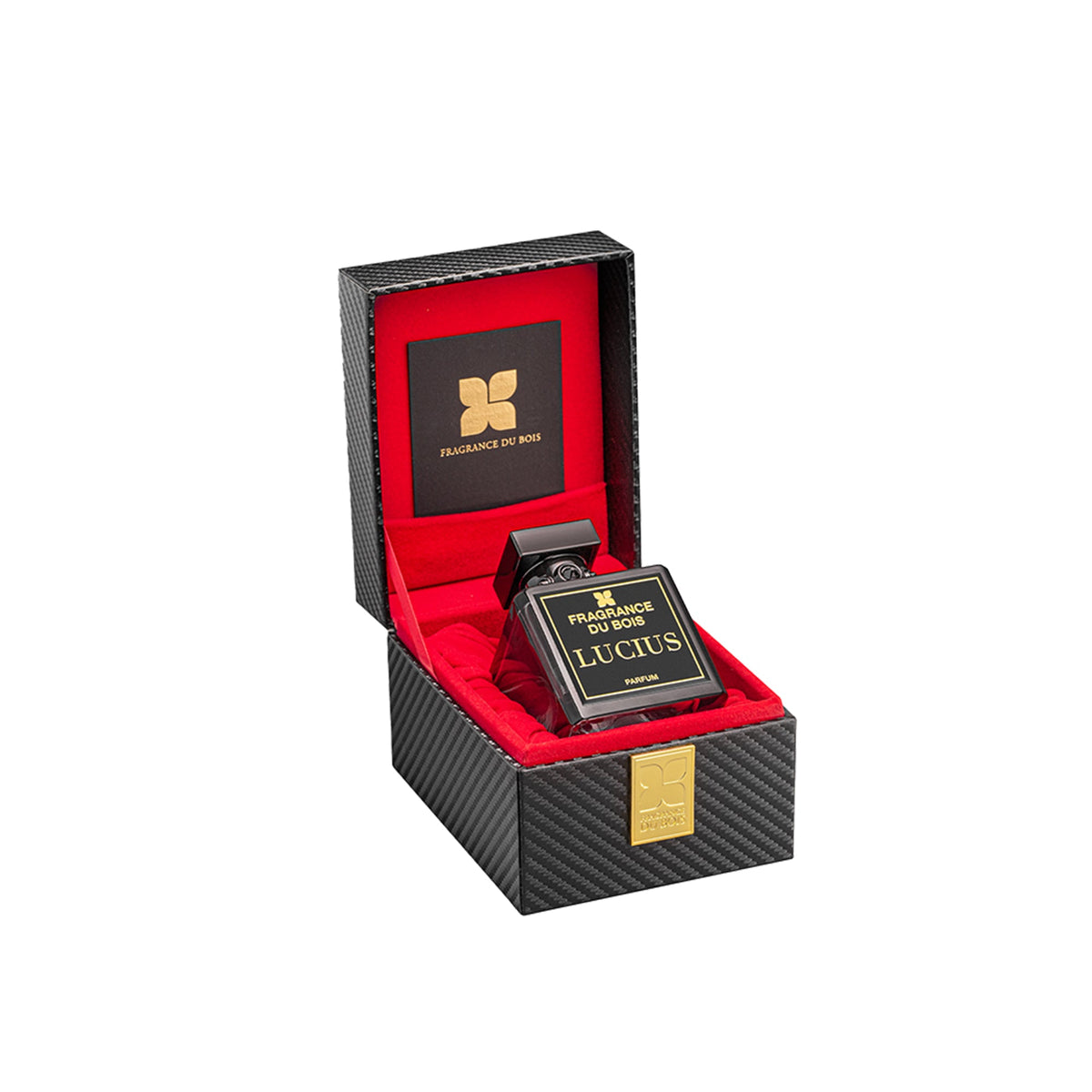 Flakon des Nischenparfums Lucius von Fragrance Du Bois