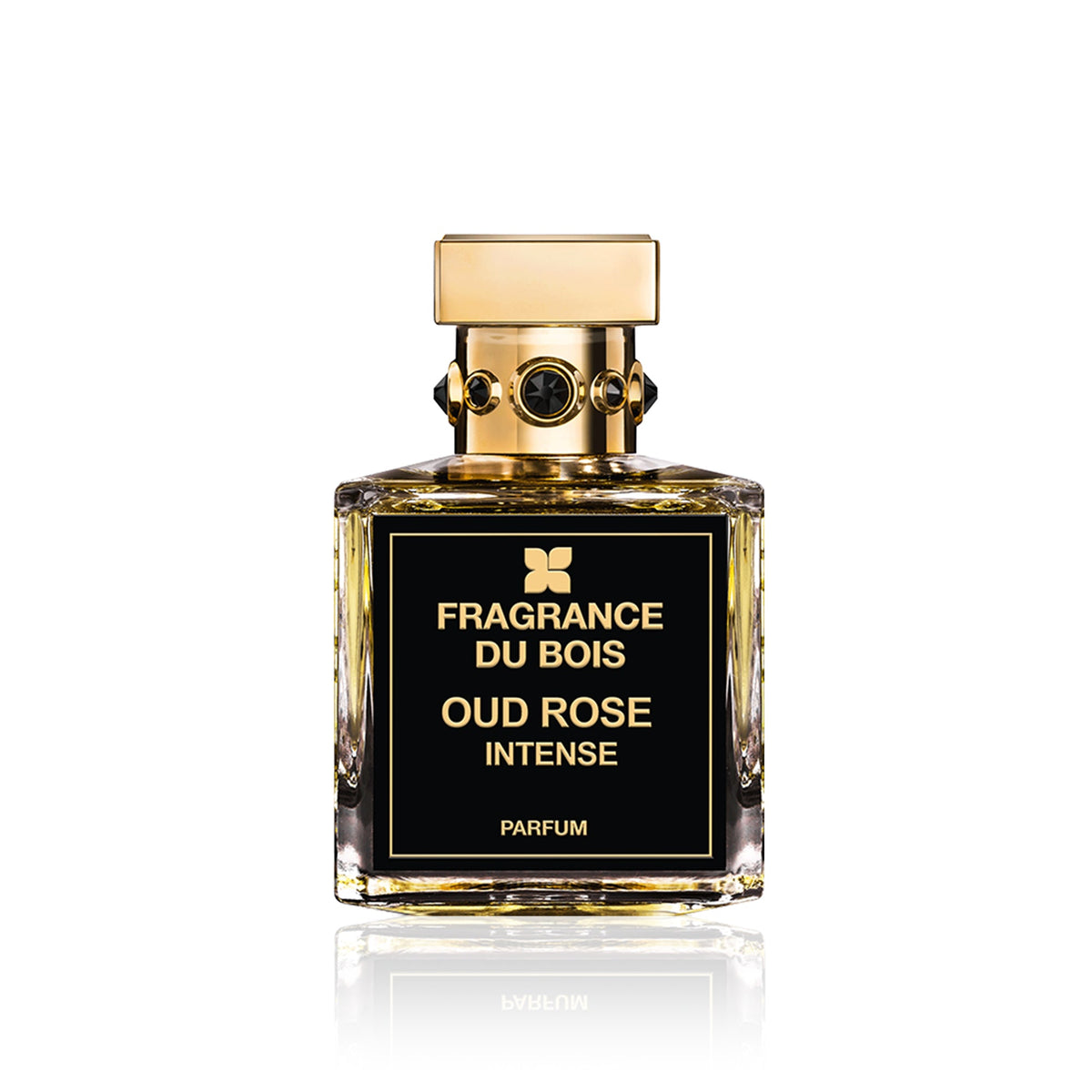 Flakon des Nischenparfums Oud Rose Intense von Fragrance Du Bois