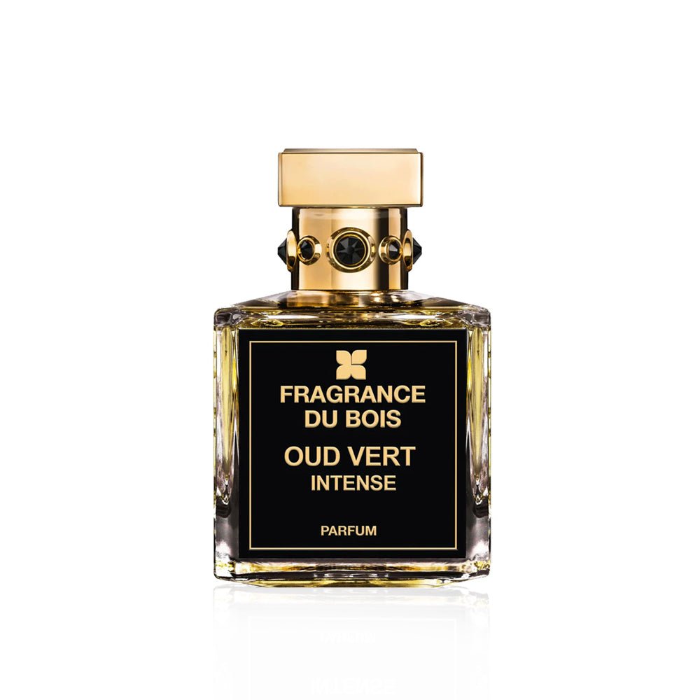 Flakon des Nischenparfums Oud Vert Intense von Fragrance Du Bois