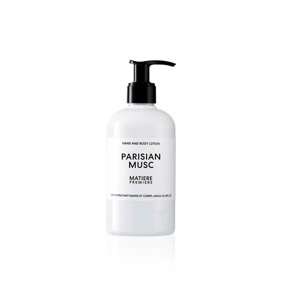 Flakon des Nischenparfums Parisian Musc Hand and Body Lotion von MATIERE PREMIERE