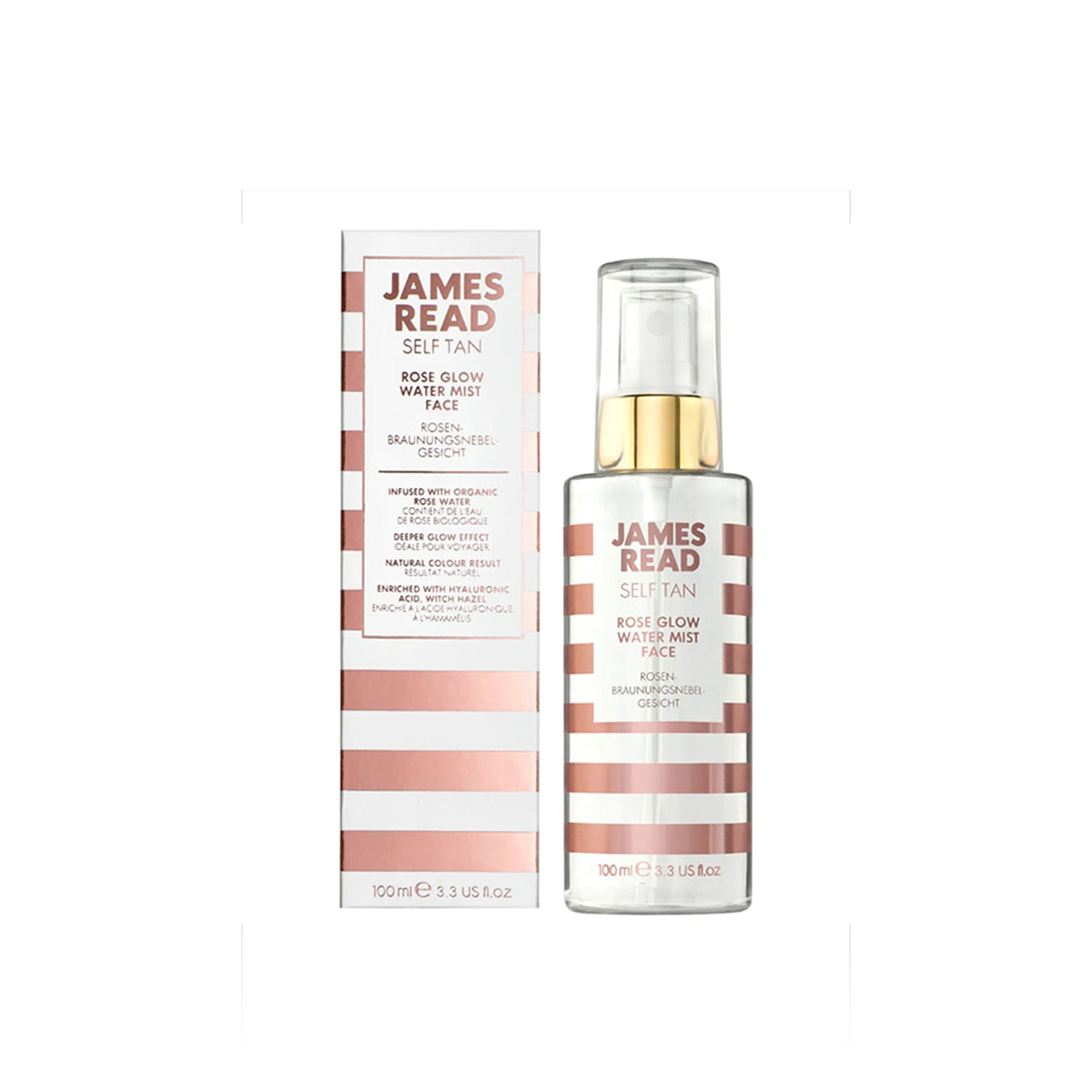 Rose Glow Water Mist Face von James Read