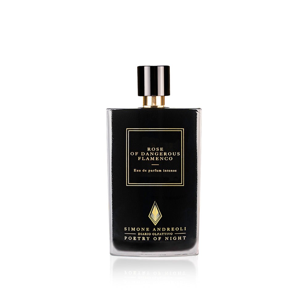 Flakon des Nischenparfums Rose of Dangerous Flamenco von Simone Andreoli