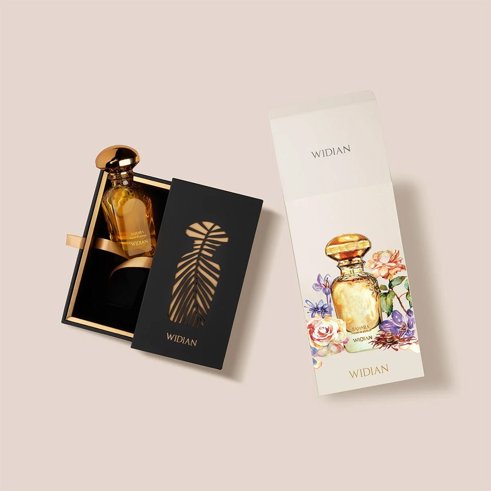 Flakon des Nischenparfums Sahara von Widian
