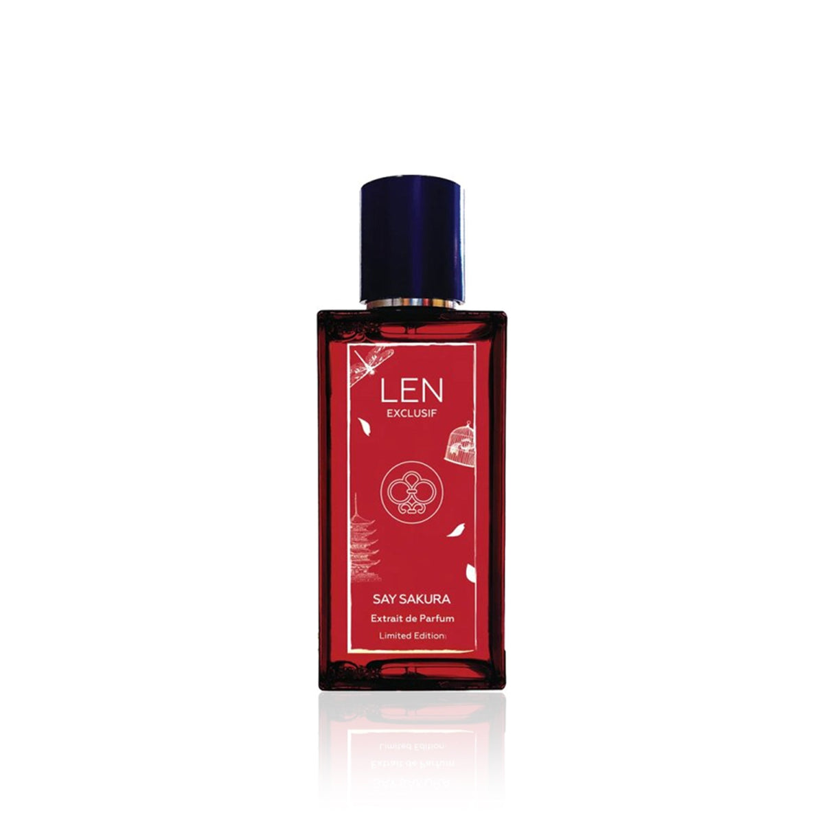 Flakon des Nischenparfums Say Sakura von LEN Fragrance