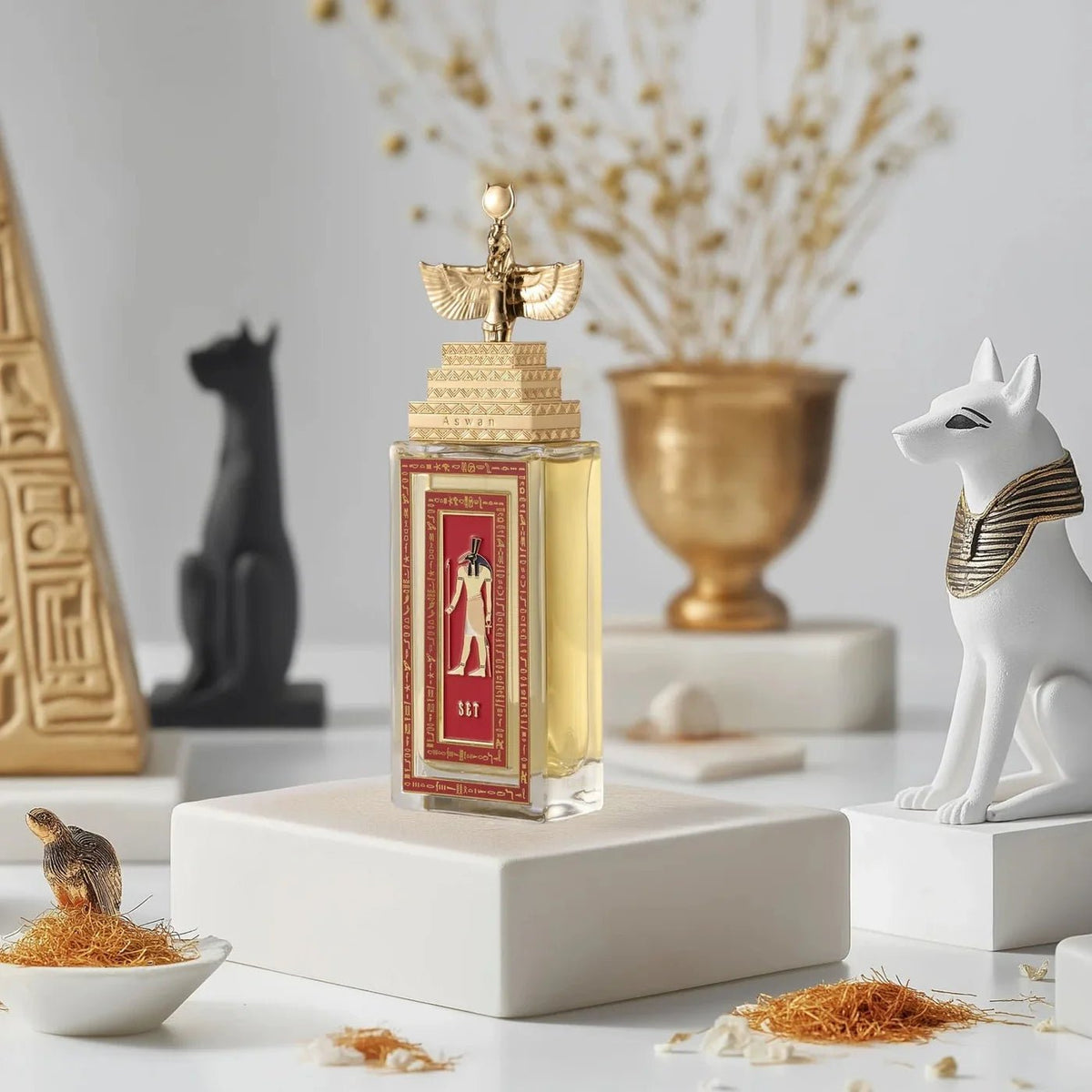 Flakon des Nischenparfums Set von Aswan