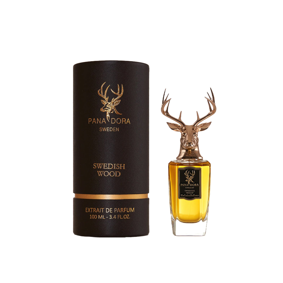 Flakon des Nischenparfums Swedish Wood von Pana Dora