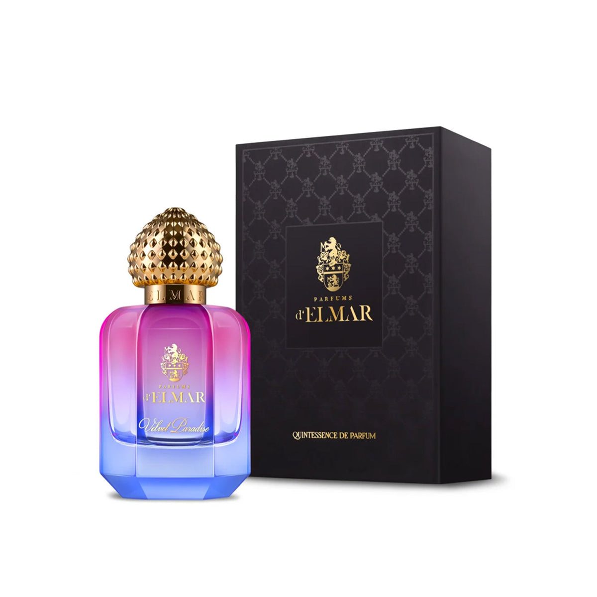 Flakon des Nischenparfums Velvet Paradise von Parfums d'Elmar