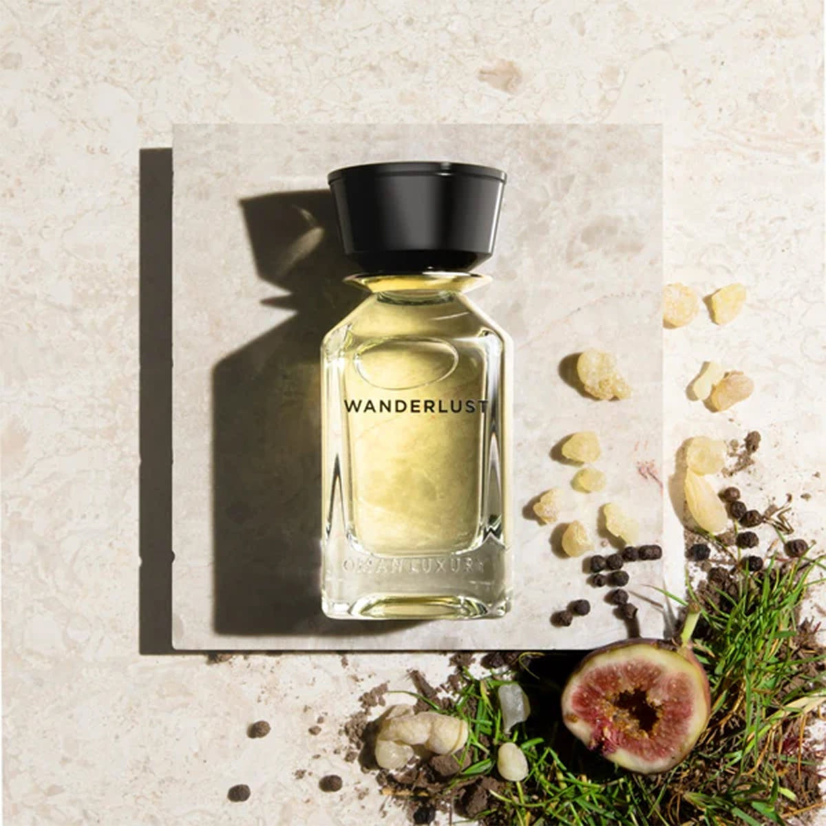 Flakon des Nischenparfums Wanderlust von Oman Luxury