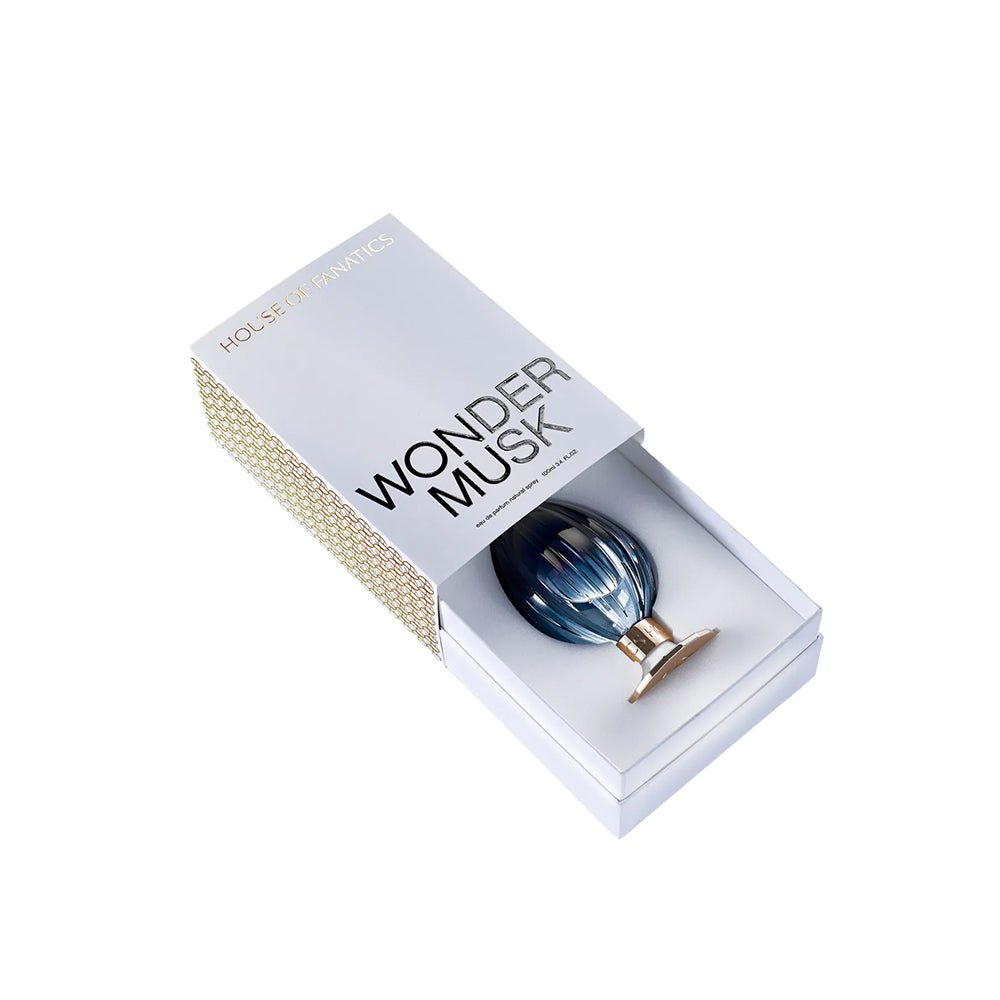 Flakon des Nischenparfums Wondermusk von House of Fanatics